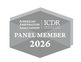 American Arbitration Association Panel Member 2026
